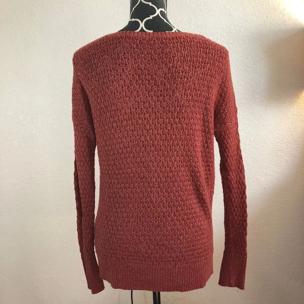 AEO V-Neck Knit Sweater | Sz S